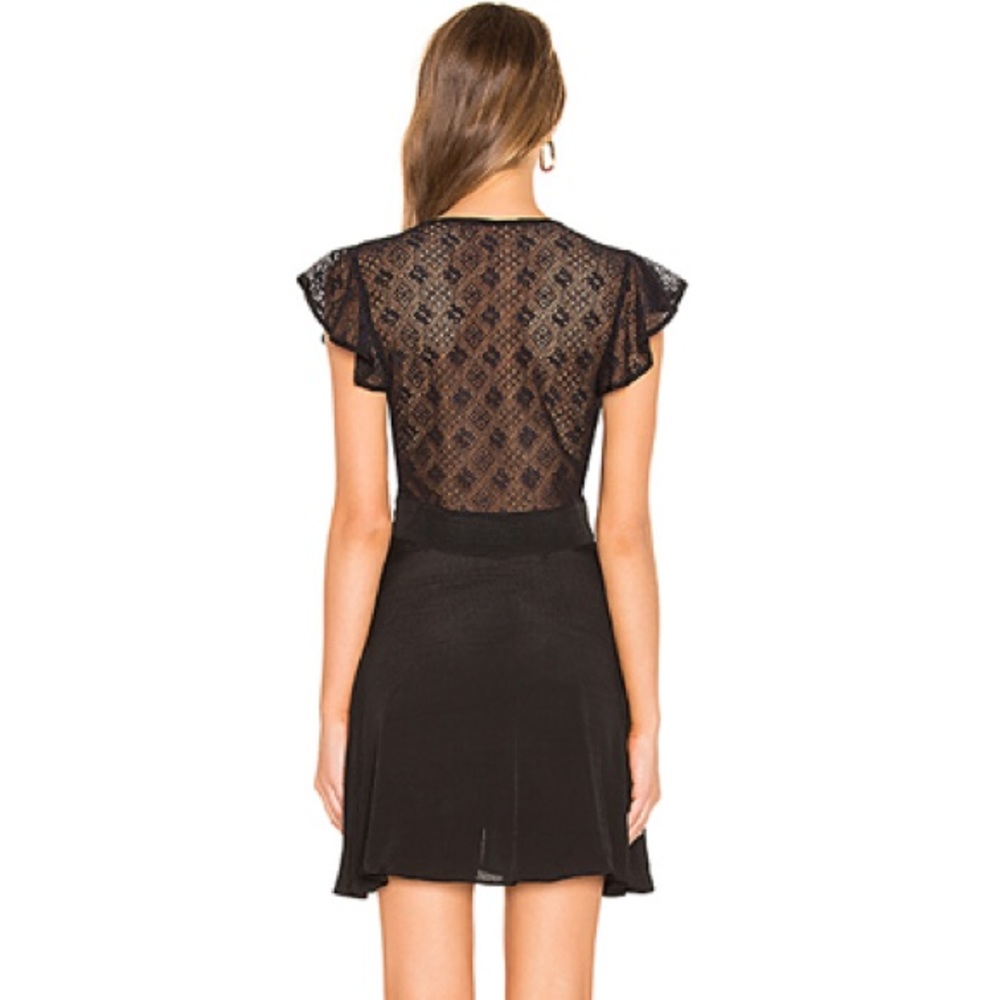 Free People Carolina Black Lace Slip Dress - Picture 7 of 7